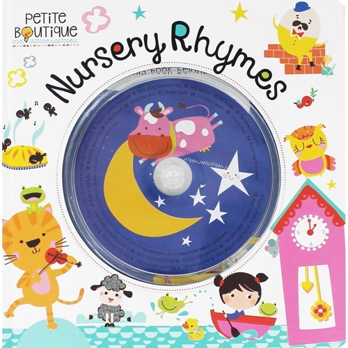 Nursery Rhymes - Petite Boutique - Book With Audio CD