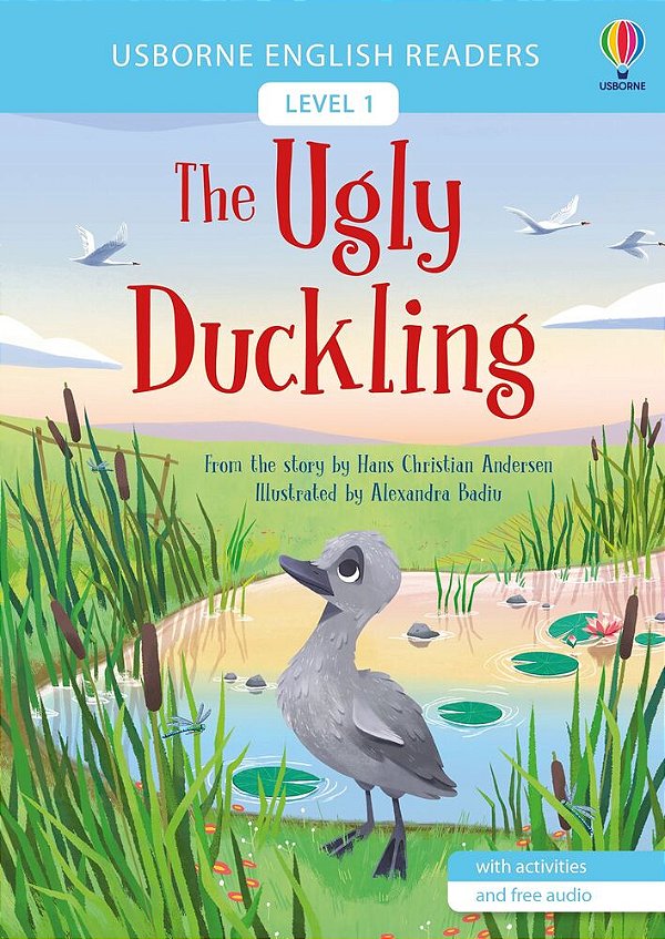 The Ugly Duckling - Usborne English Readers - Level 1 - Book With Activities And Free Audio