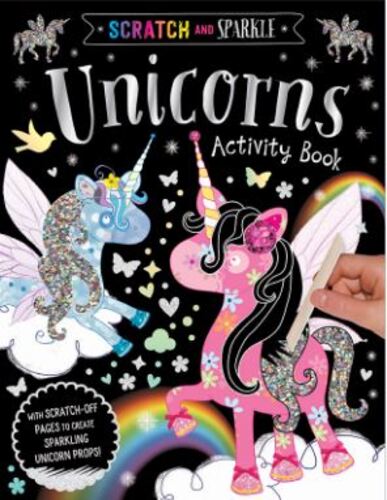 Scratch And Sparkle Unicorns Activity Book