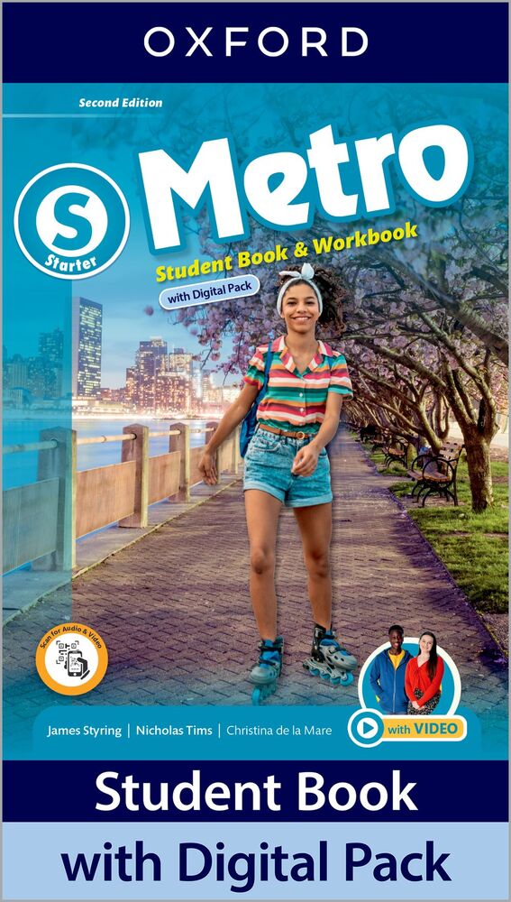 Metro Starter - Student's Book With Workbook Pack - Second Edition
