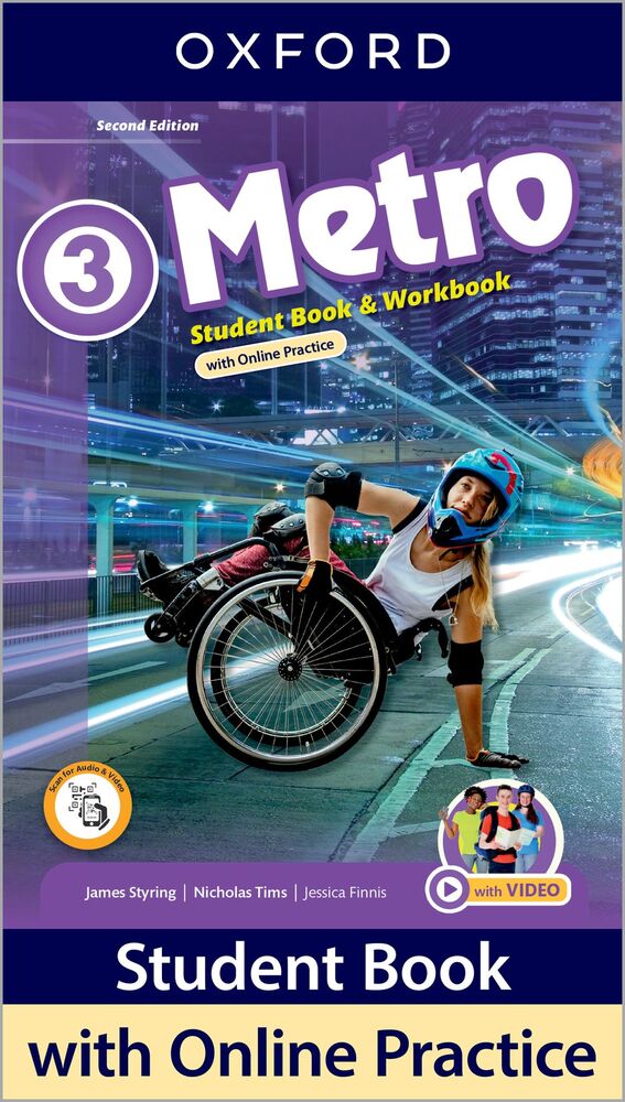 Metro 3 - Student's Book With Online Practice - Second Edition