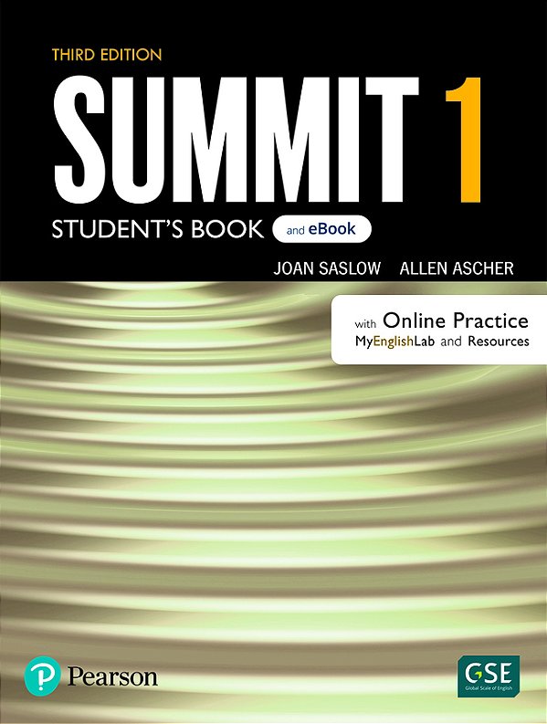 Summit 1 - Student's Book With E-Book And Myenglishlab Online Pratice - Third Edition..-