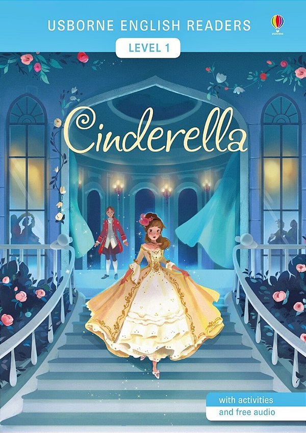 Cinderella - Usborne English Readers - Level 1 - Book With Activities And Free Audio-..