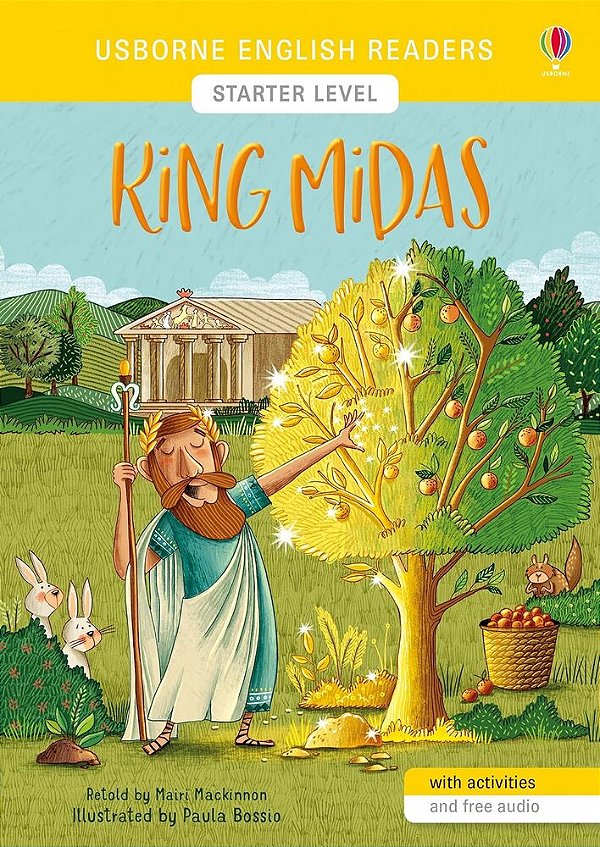 King Midas - Usborne English Readers - Level Starter - Book With Activities And Free Audio
