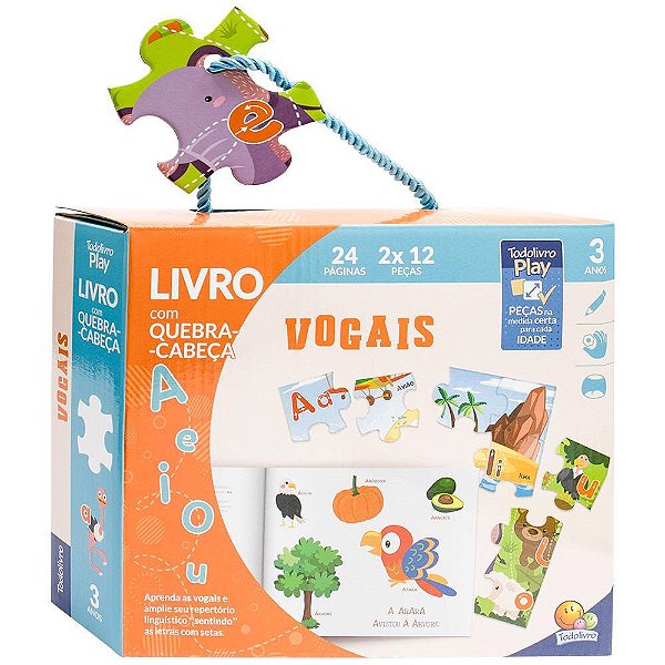 Todolivro Play Qc 3A Vogais