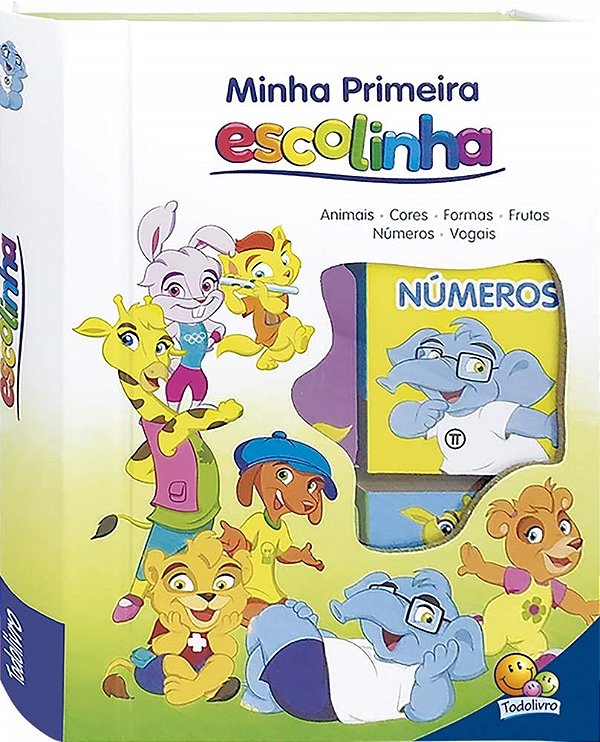 Minha Primeira Escolinha - Box Com 6 Livros