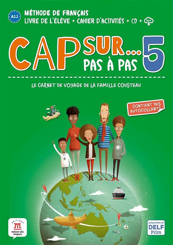 Cap Sur Pas À Pas 5 - Livre De L'Élève + Cahier D'Activités