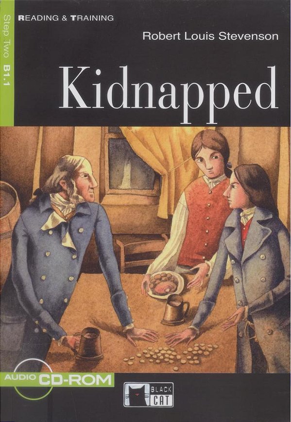 Kidnapped - Black Cat Reading & Training 2 - Book With Audio CD/CD-ROM