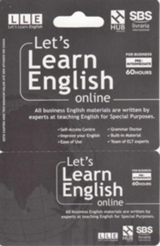 Let's Learn English Card - For Business - Pre-Intermediate (6 Months)