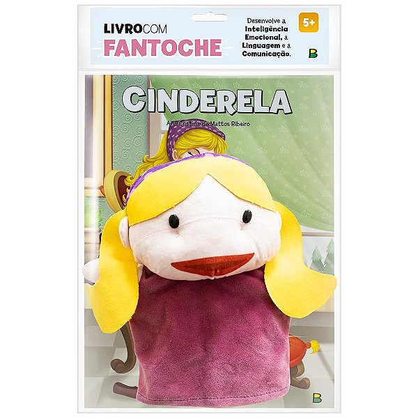 Livro Com Fantoche: Cinderela
