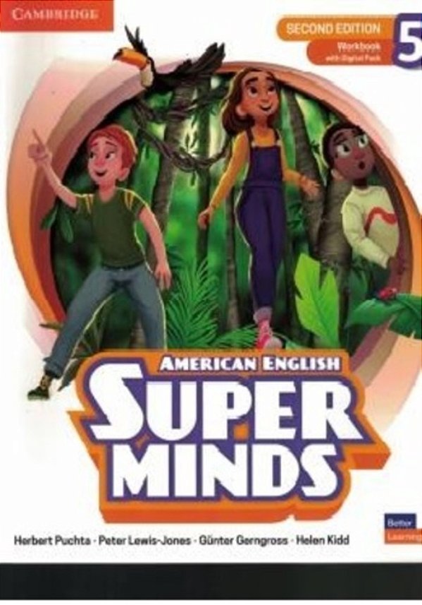 Super Minds American English 5 - Workbook With Digital Pack - Second Edition