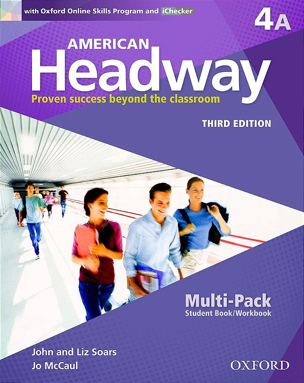 American Headway 4A - Multi-Pack (Student's Book With Workbook And Oxford Online Skills Program & Ichecker) - Third Edition