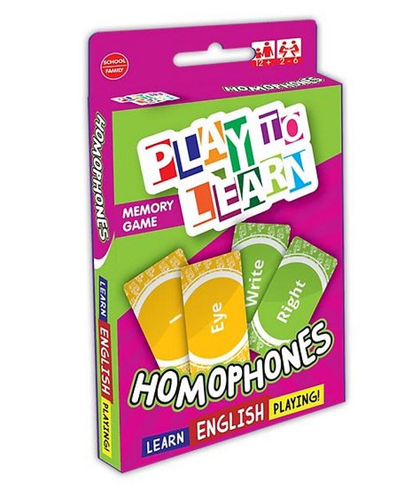 Play To Learn - Homophones