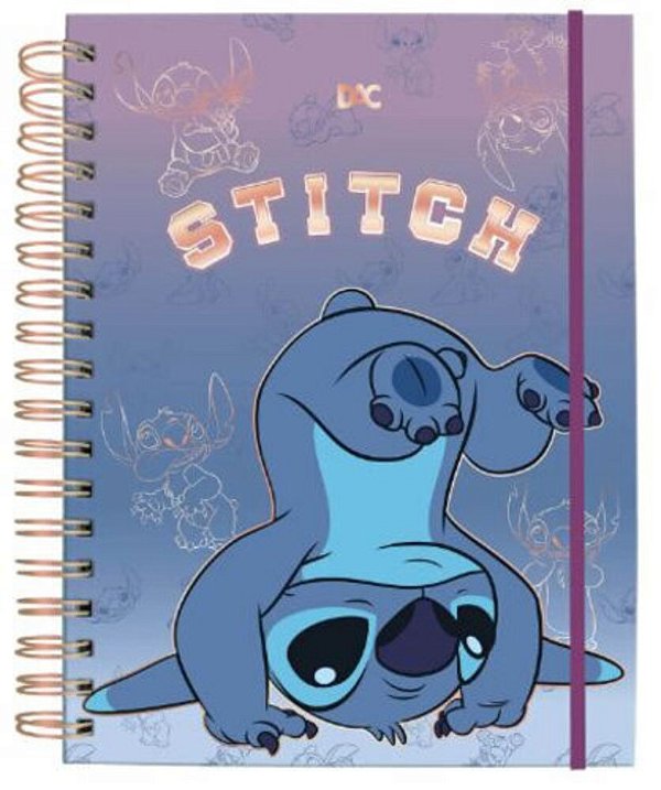Caderno Smart Universitário Stitch (Cód. 4512)
