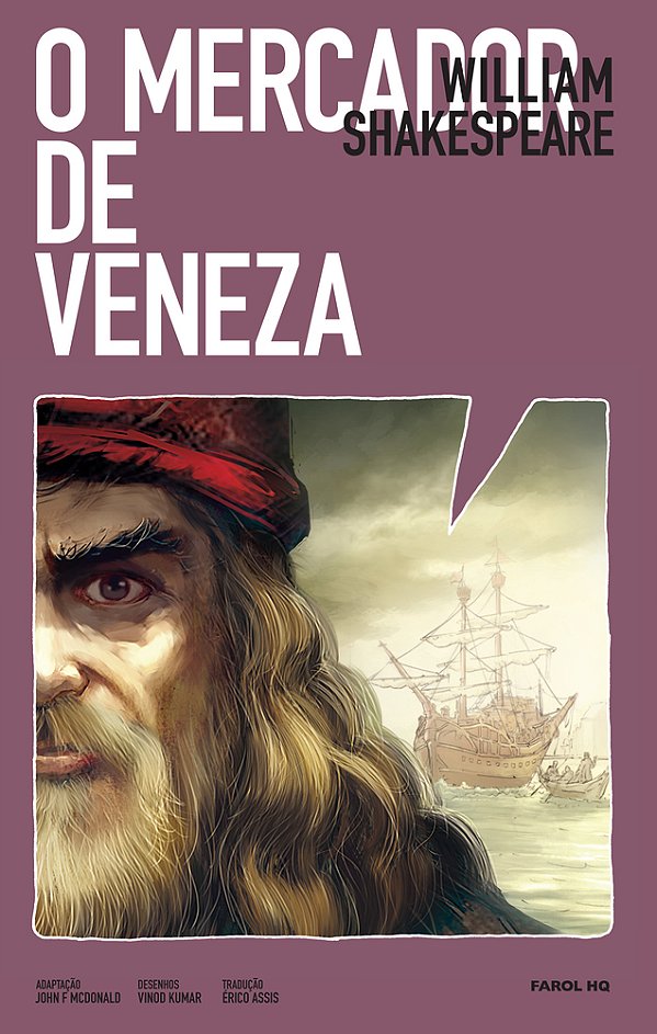 O Mercador De Veneza Em Quadrinhos