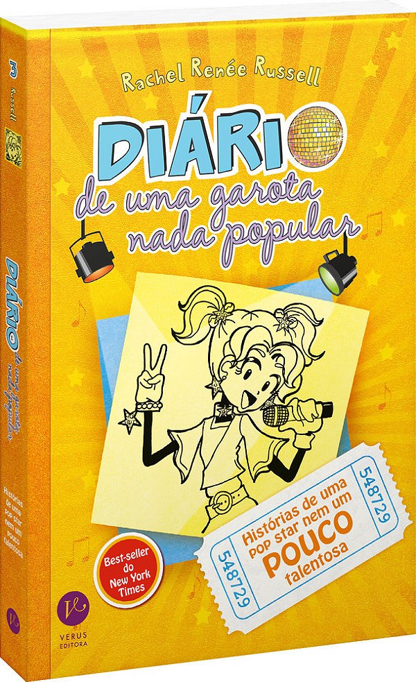 Diário De Uma Garota Nada Popular 3 (Edição De Bolso) Histórias De Uma Pop Star Nem Um Pouco Talentosa