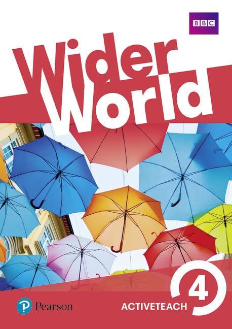 Wider World 4 - Teacher's Active Teach Interactive Whiteboard Software..-