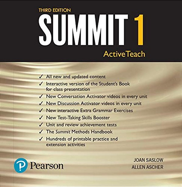 Summit 2 - Active Teach Interactive Whiteboard Software - Third Edition..-