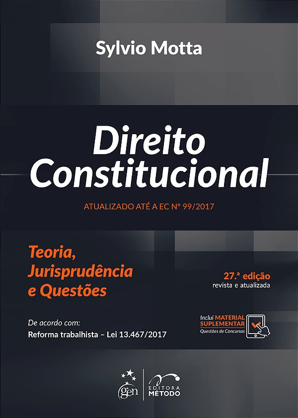 Direito Constitucional - Teoria, Jurisprudência E Questões..-