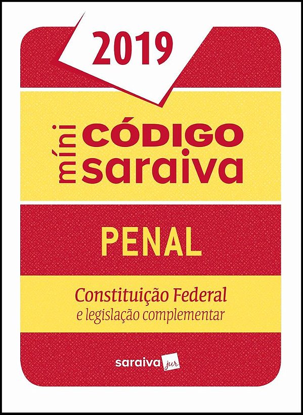 Código Penal Mini - Constituição Federal E Legislação Complementar - 25ª Edição..-