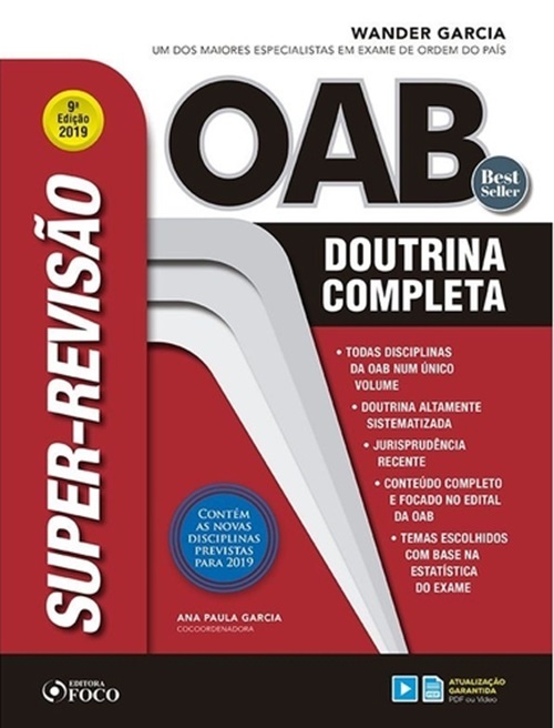 Super-Revisão Oab - Doutrina Completa - 9ª Ed - 2019..-