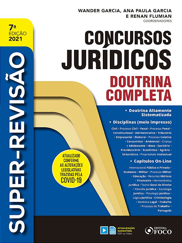 Super-Revisão Para Concurso Jurídico - Doutrina Completa - 7ª Ed - 2021..-