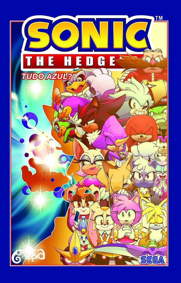 Sonic The Hedgehog – Volume 8: Tudo Azul? (Acompanha Pôster E Marcador)..-