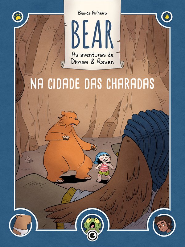 Bear – As Aventuras De Dimas & Raven: Na Cidade Das Charadas Volume 1..-