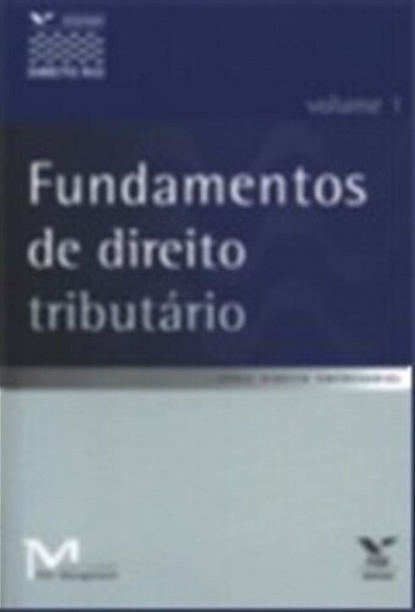 Fundamentos De Direito Tributario - V.1..-