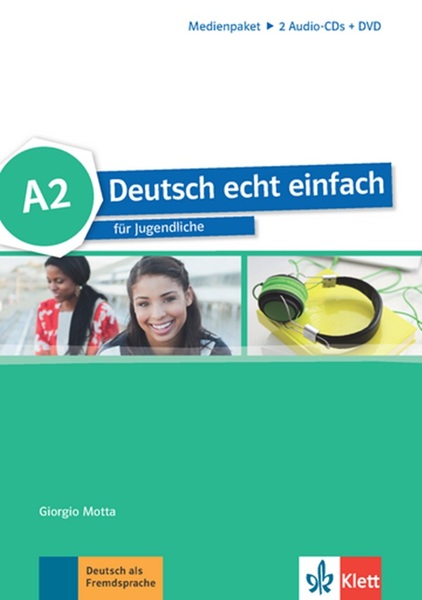 Deutsch Echt Einfach A2 - Für Jugendliche - Medienpaket 2 Audio CDs+dvd..-
