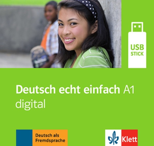 Deutsch Echt Einfach A1 - Für Jugendliche - Digital USB-Stick..-