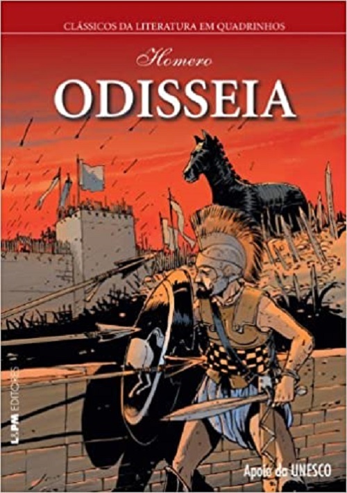 Odisseia - Clássicos Da Literatura Em Quadrinhos..-