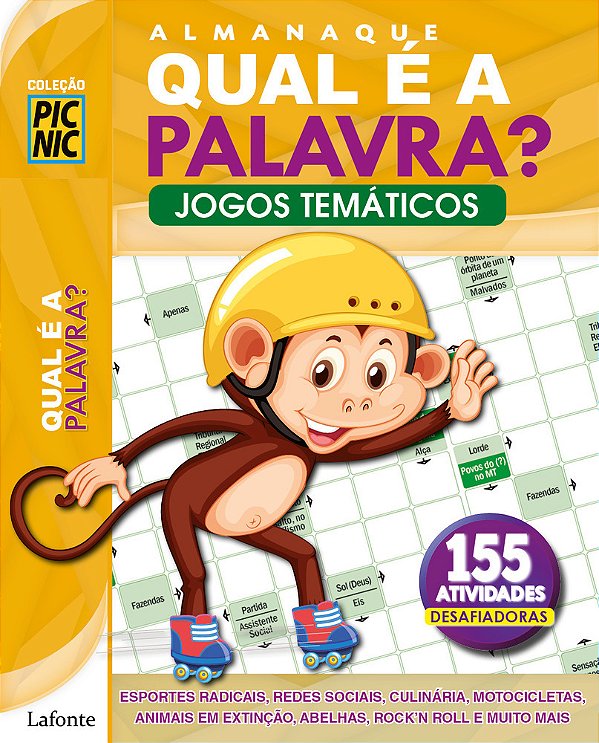Coleção Pic Nic - Onde Está A Palavra - Jogos Temáticos..-
