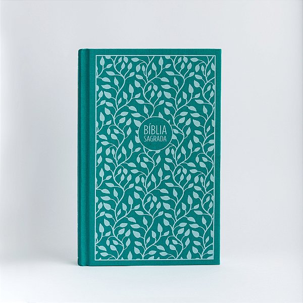 Bíblia Nvi, Capa Dura, Tecido, Verde, Leitura Perfeita..-