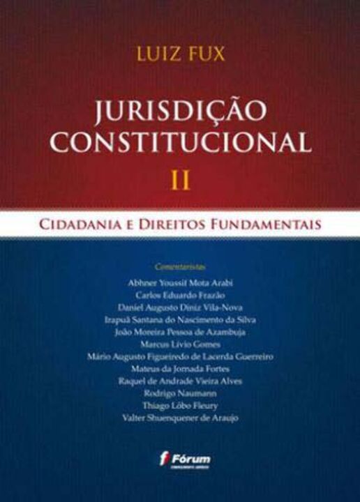 Jurisdição Constitucional II - Cidadania E Direitos Fundamentais..-