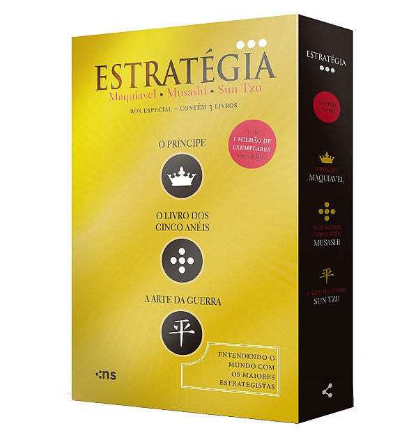 Box O Essencial Da Estratégia - 3 Volumes..-