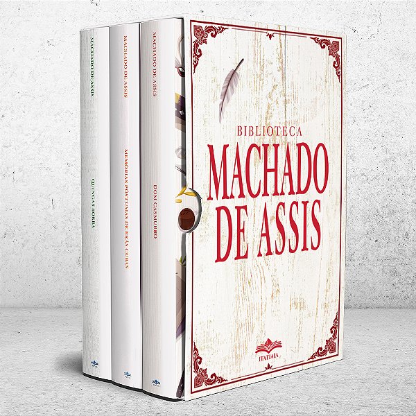 Biblioteca Machado De Assis - Box Com 3 Livros..-