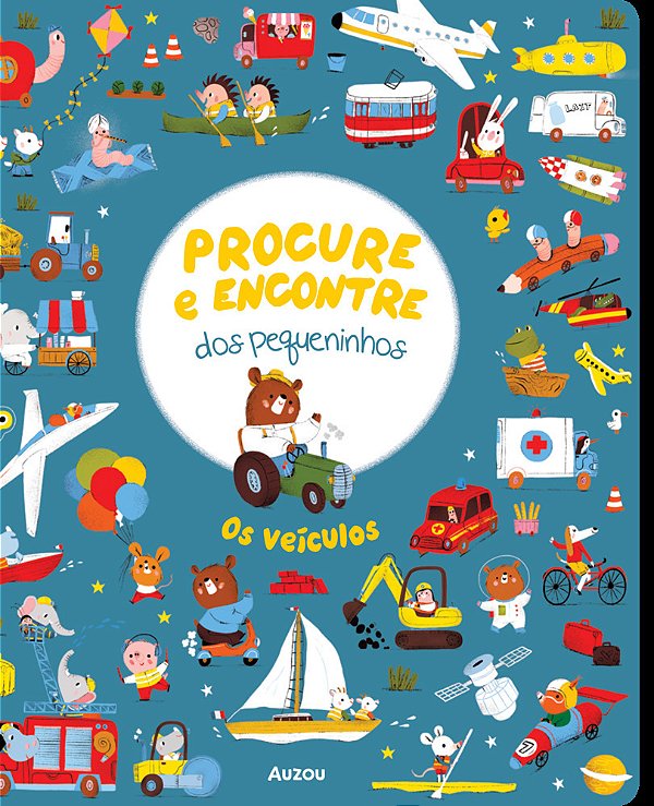 Procure E Encontre Dos Pequeninos - Os Veículos..-