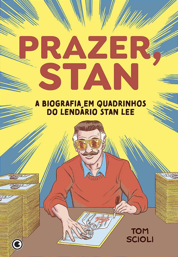 Prazer, Stan A Biografia Em Quadrinhos Do Lendário Stan Lee..-