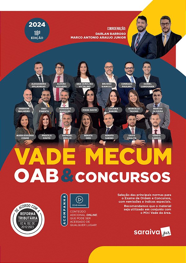 Vade Mecum Oab & Concursos - 18ª Edição 2024