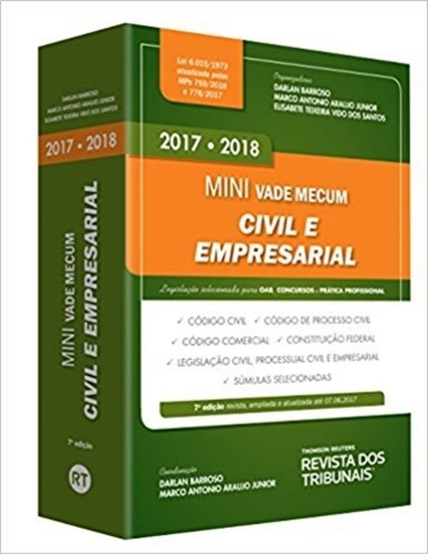 Mini Vade Mecum Civil E Empresarial - Legislação Selecionada Para Oab, Concursos E Prática Prof. ..-