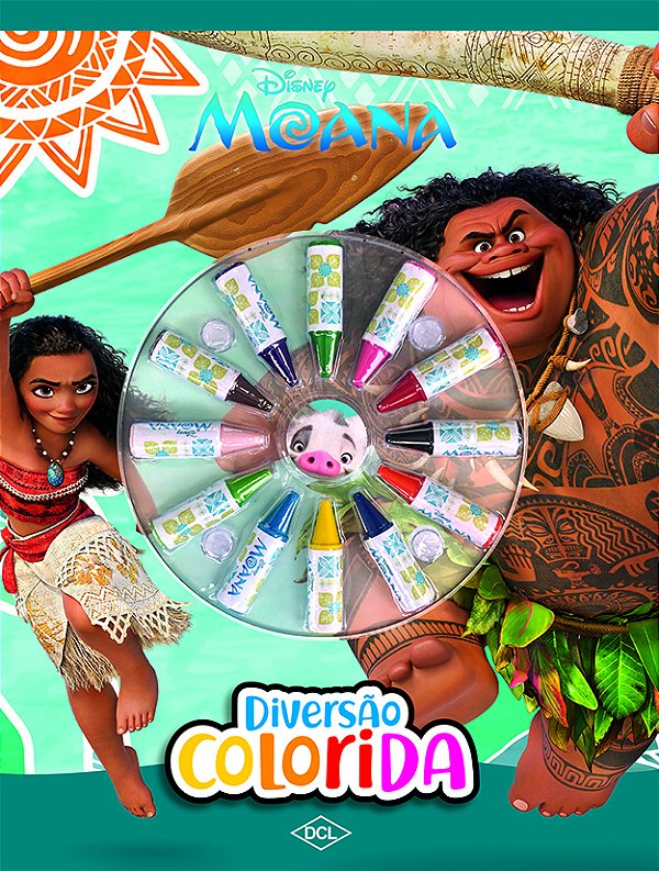 Disney - Diversão Colorida - Moana..-