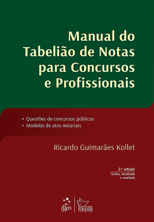 Manual Do Tabelião De Notas Para Concursos E Profissionais..-