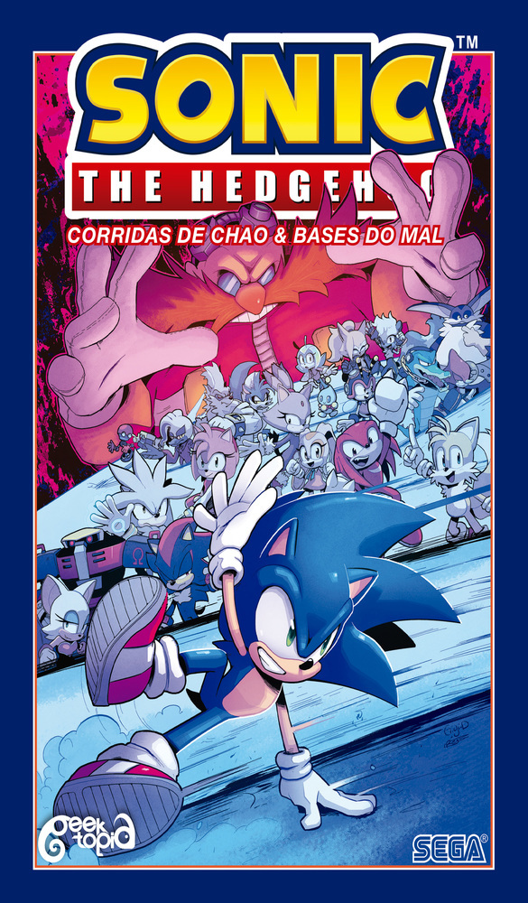 Sonic The Hedgehog – Vol. 9 Corridas De Chao & Bases Do Mal..-