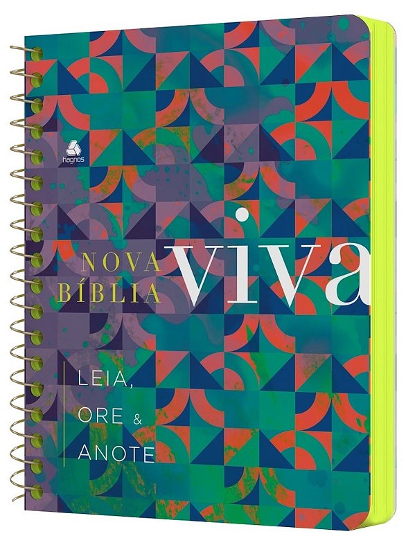Nova Bíblia Viva - Leia, Ore E Anote - Nova Vida Com Abas Adesivas E Palavras De Jesus Em Vermelho..-