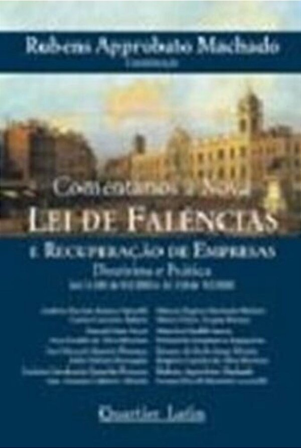 Comentarios À Nova Lei De Falências..-