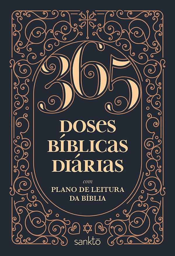 365 Doses Bíblicas Diárias Ornamentos Com Plano De Leitura Da Bíblia..-