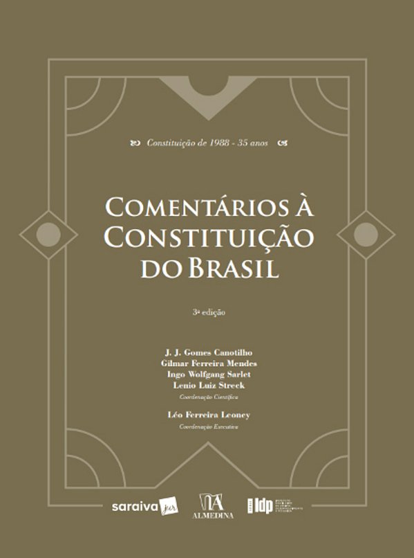 Comentários À Constituição Do Brasil - Série Idp - 3ª Edição 2023..-