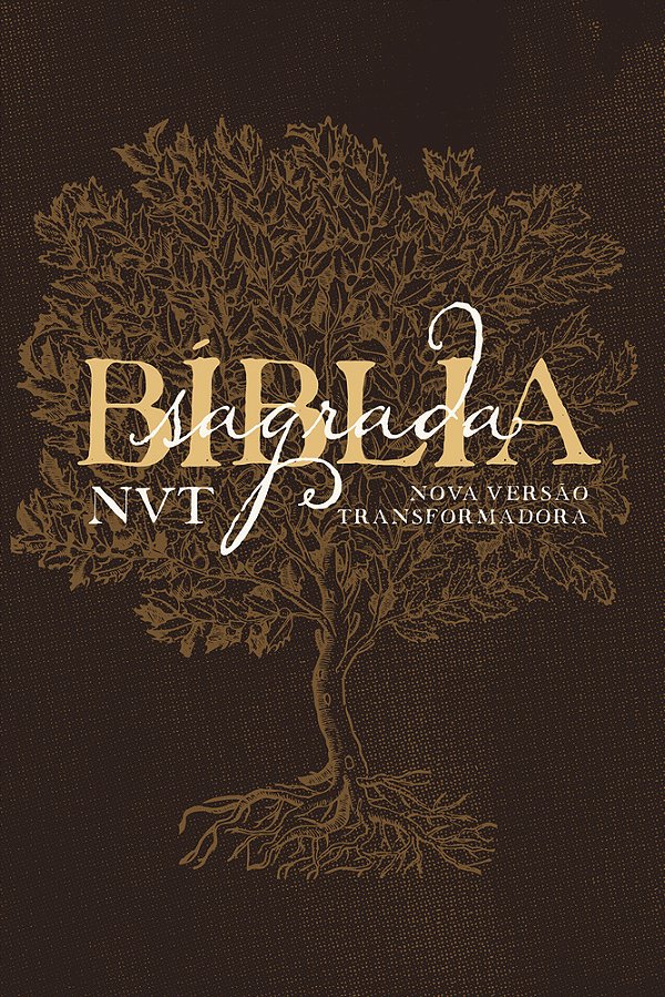 Bíblia Nvt Letra Grande - Éden Marrom Capa Soft Touch