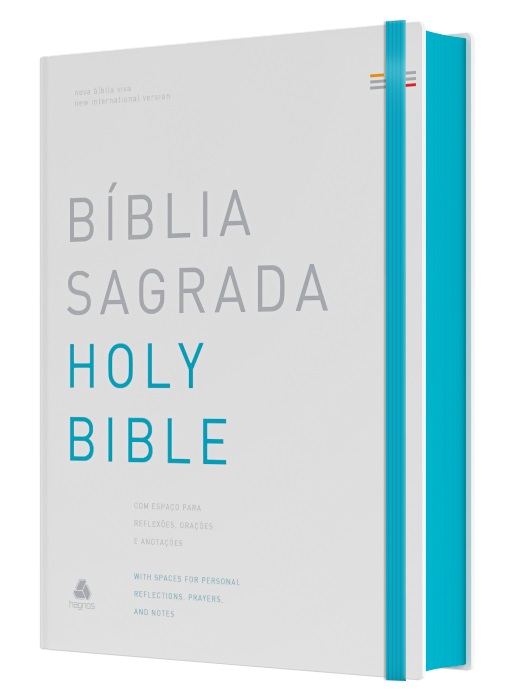 Bíblia Sagrada Holy Biblie - Bilíngue - Português E Inglês - Peace..-